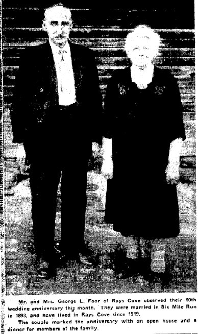 George Lemuel and Jennie E. (Turley) Foor