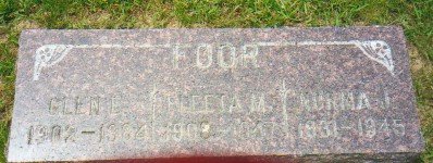 Glen Foor, Fleeta (Kay) and Norma Foor