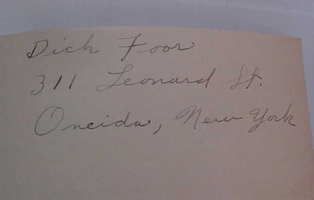 Back of the photo