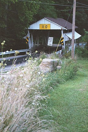 Rock Mill Bridge, Fairfield County, Ohio.  Photo ca 2001 by D. Beckham