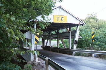 Rock Mill Bridge, Fairfield County, Ohio.  Photo ca 2001 by D. Beckham